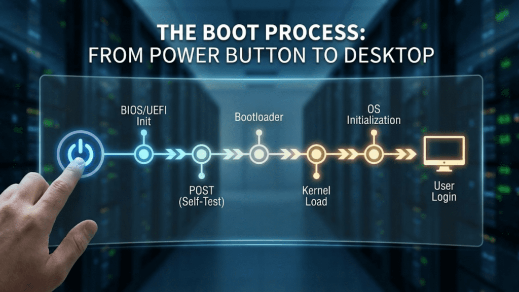What Happens When You Press Power? The Complete Computer Boot Process