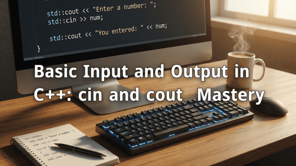 C++ Input Output Tutorial: Master cin, cout & Stream Operations