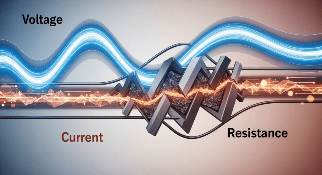 VOLTAGE CURRENT AND RESISTANCE EXPLAINED visual data 8