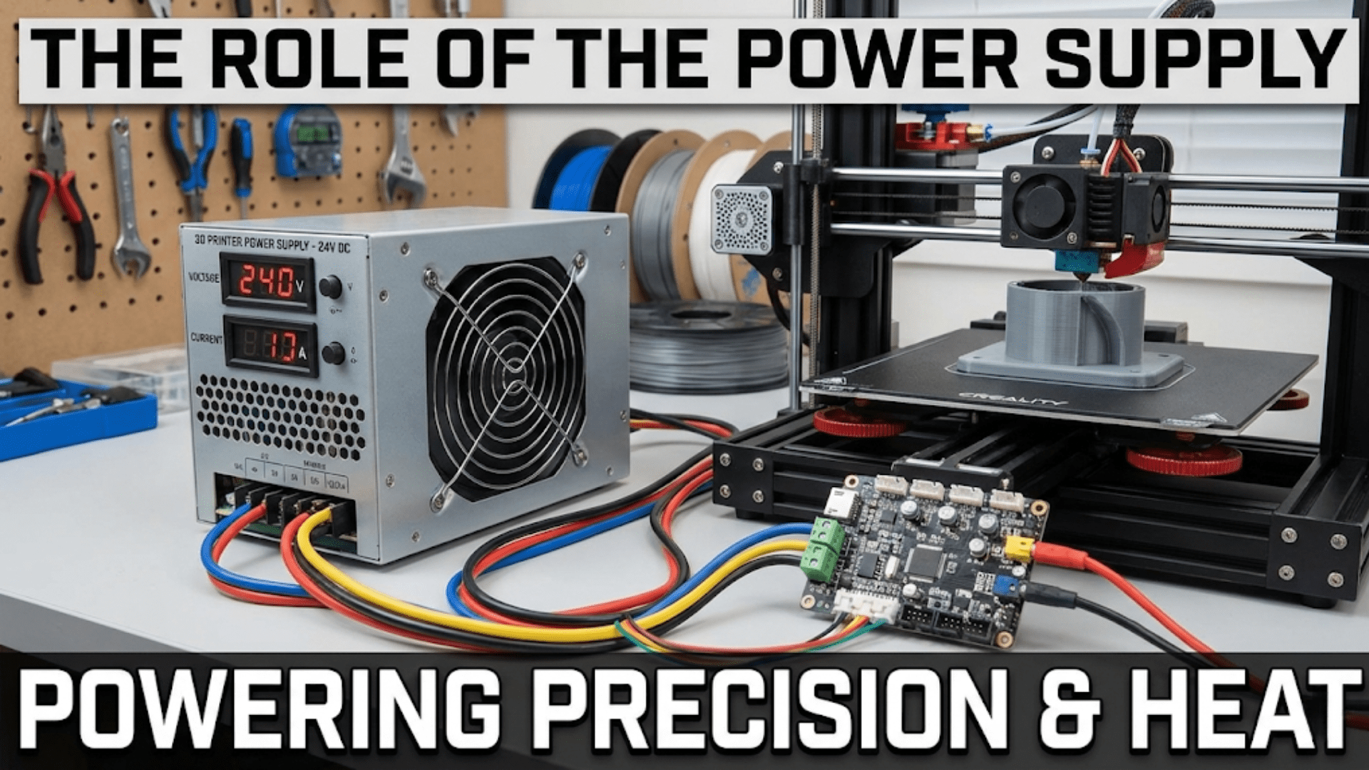 The Role of the Power Supply in 3D Printer Operation