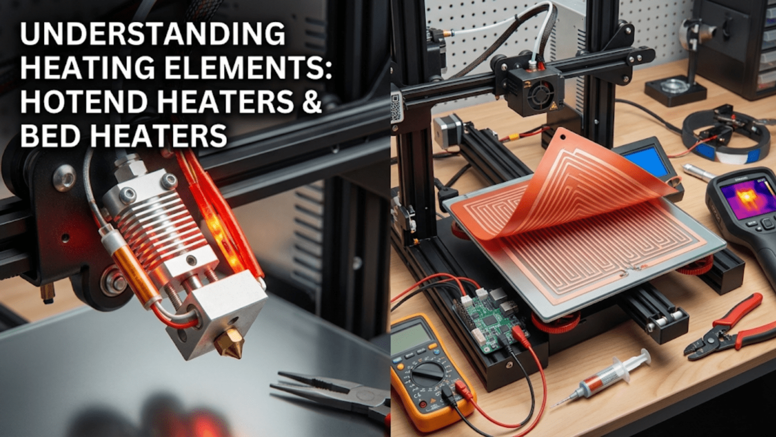 Understanding Heating Elements: Hotend Heaters and Bed Heaters