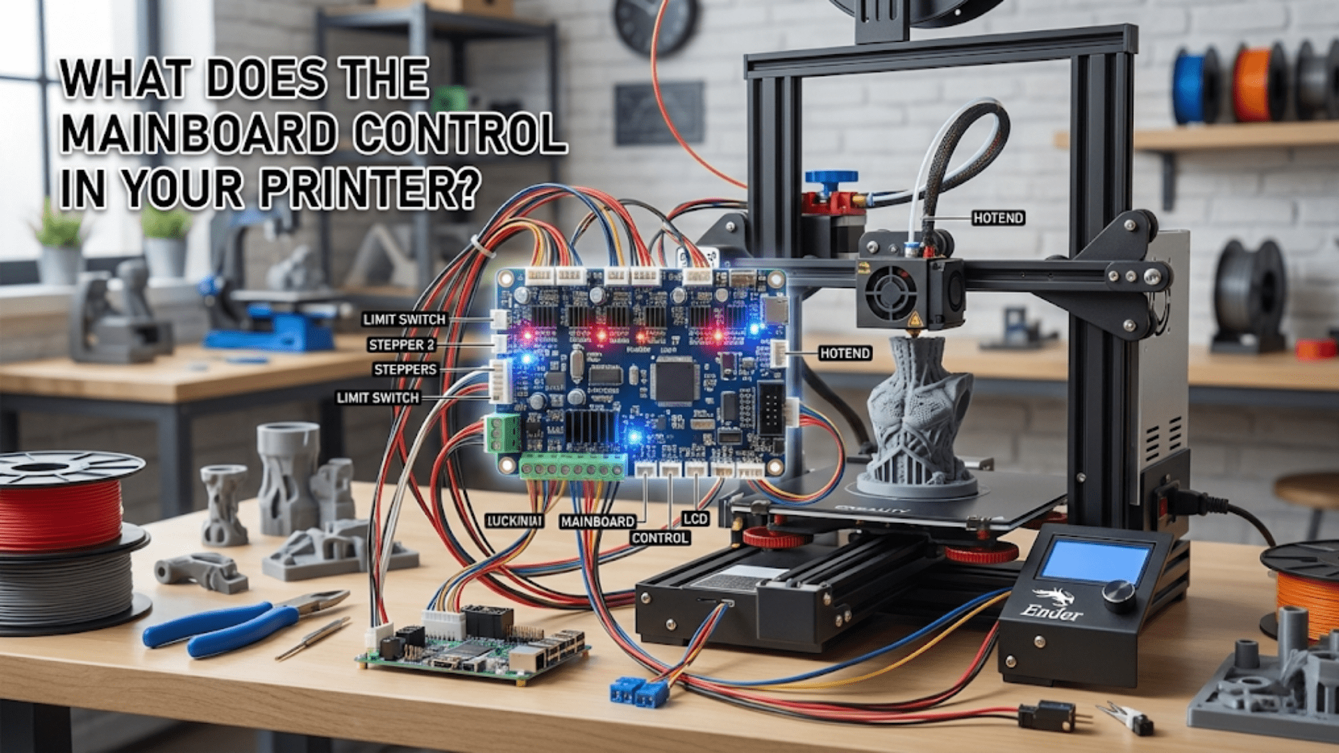 What Does the Mainboard Control in Your Printer?