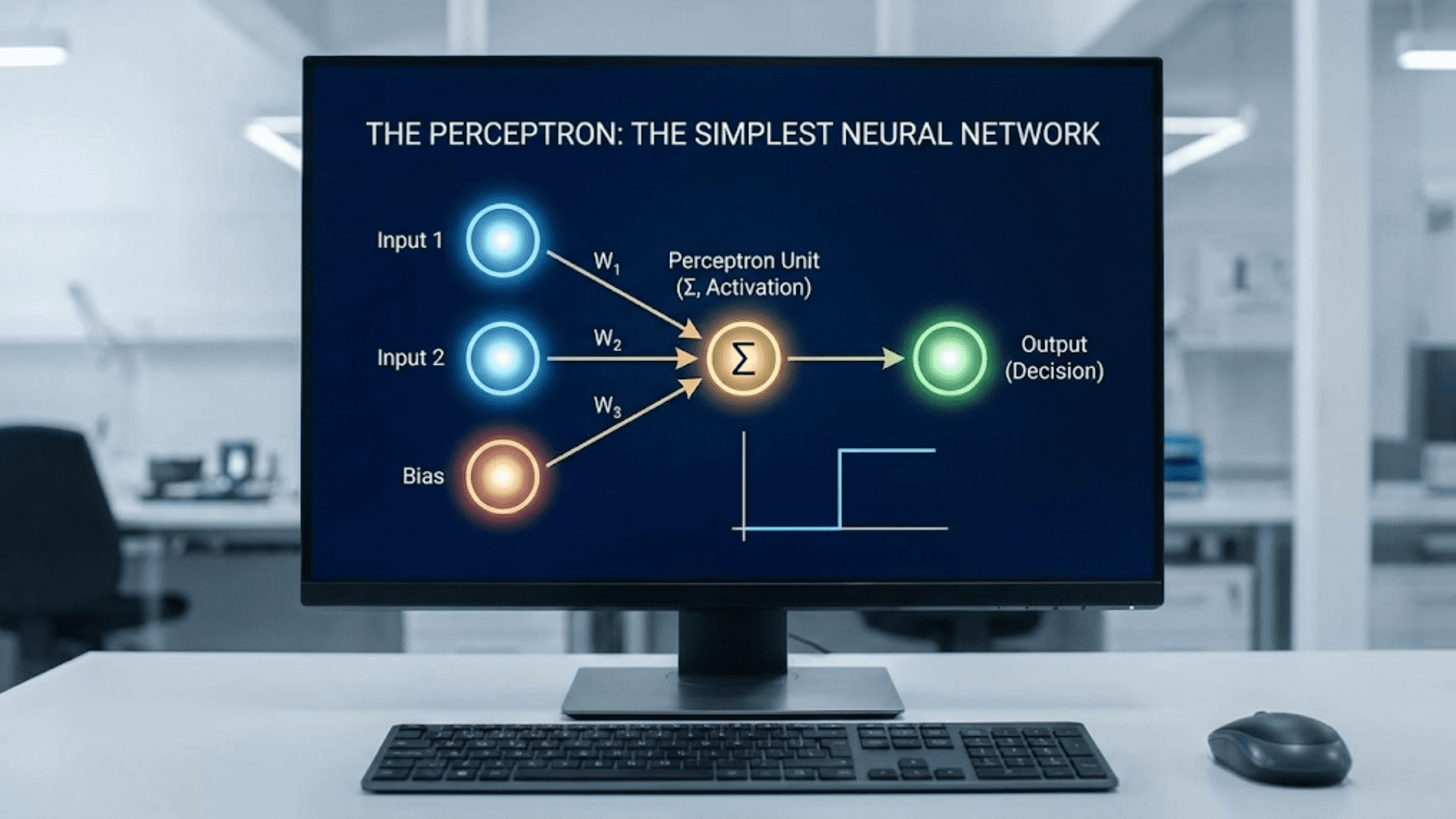 The Perceptron: The Simplest Neural Network