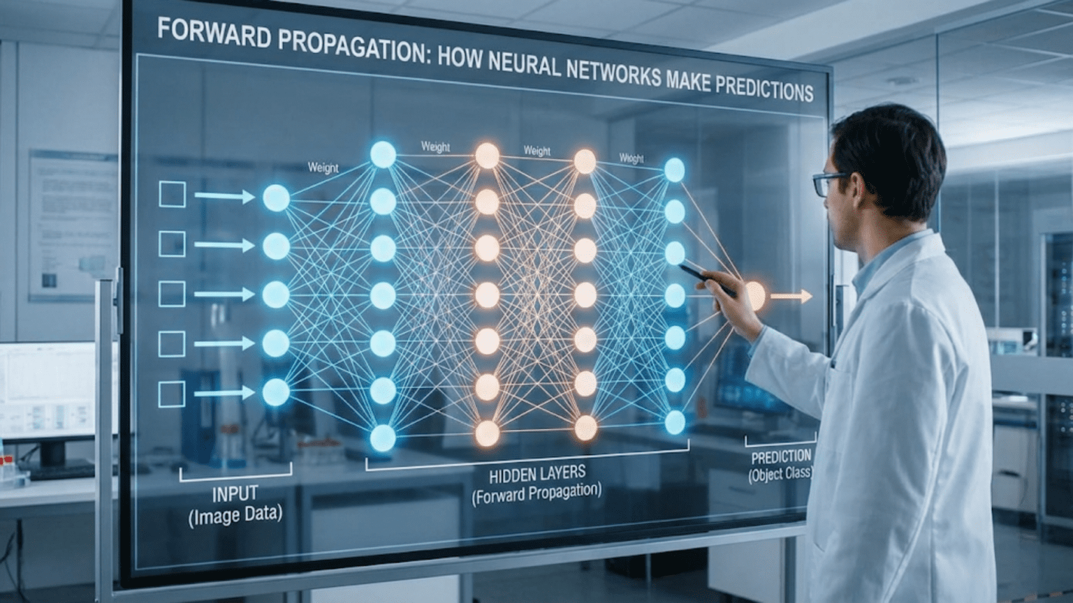 Forward Propagation: How Neural Networks Make Predictions