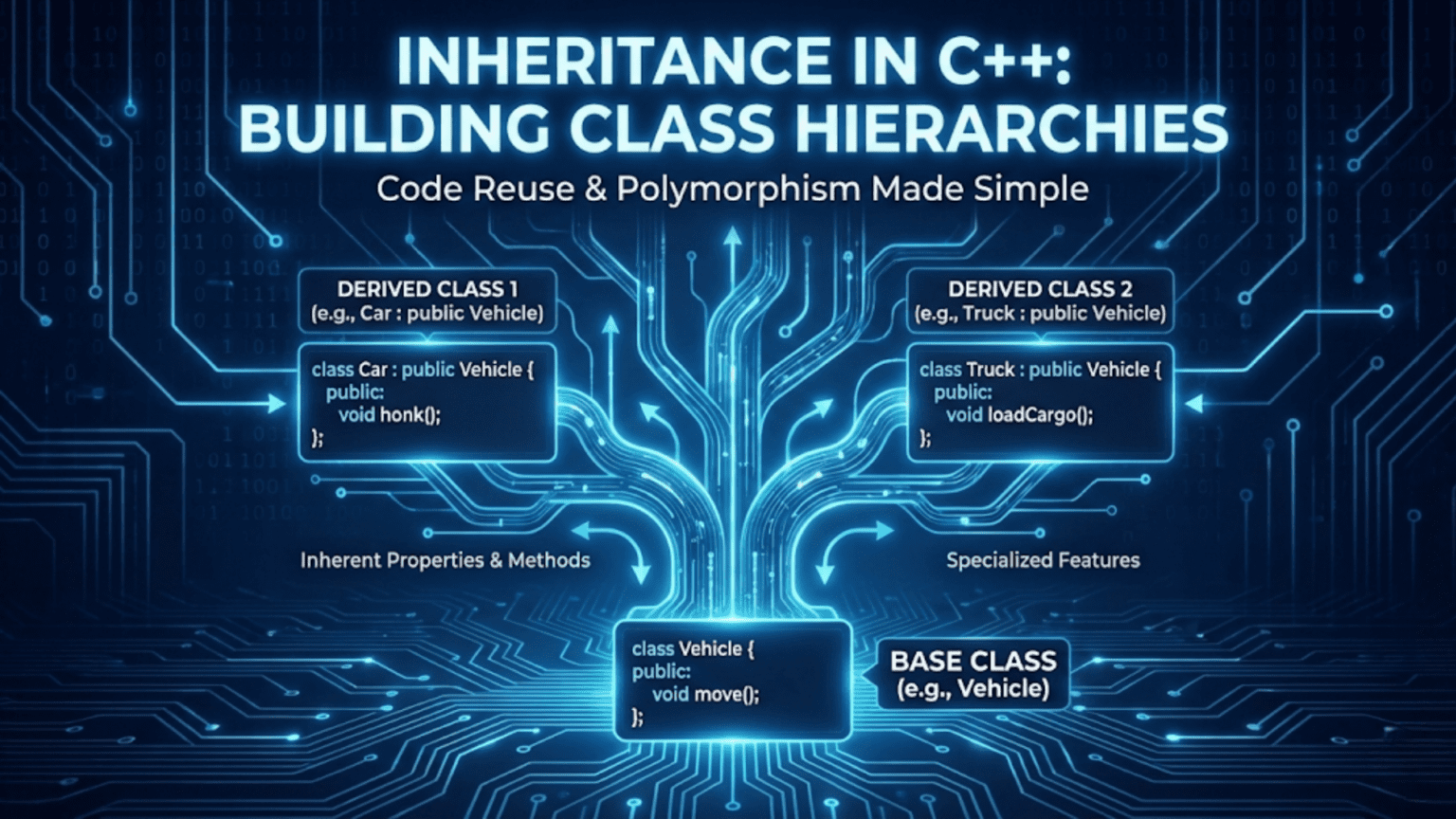 Inheritance in C++: Building Class Hierarchies