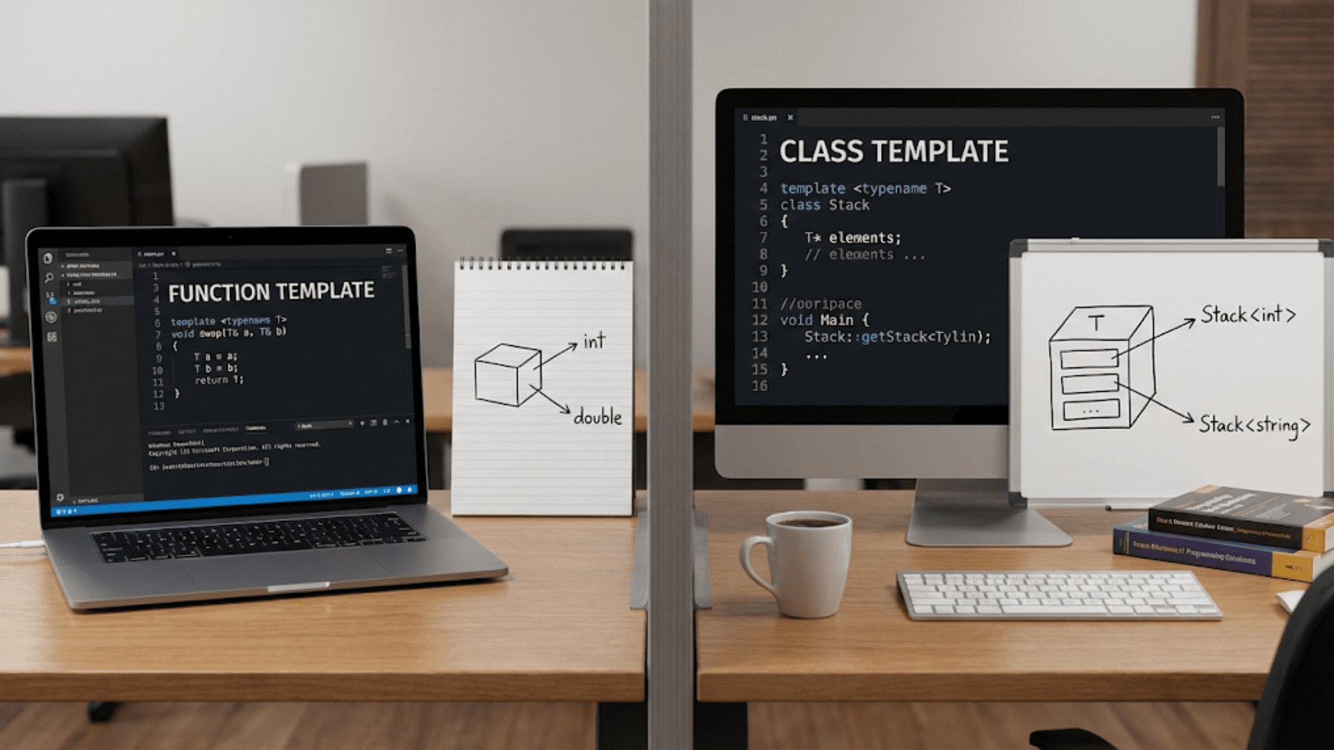 Function Templates vs Class Templates