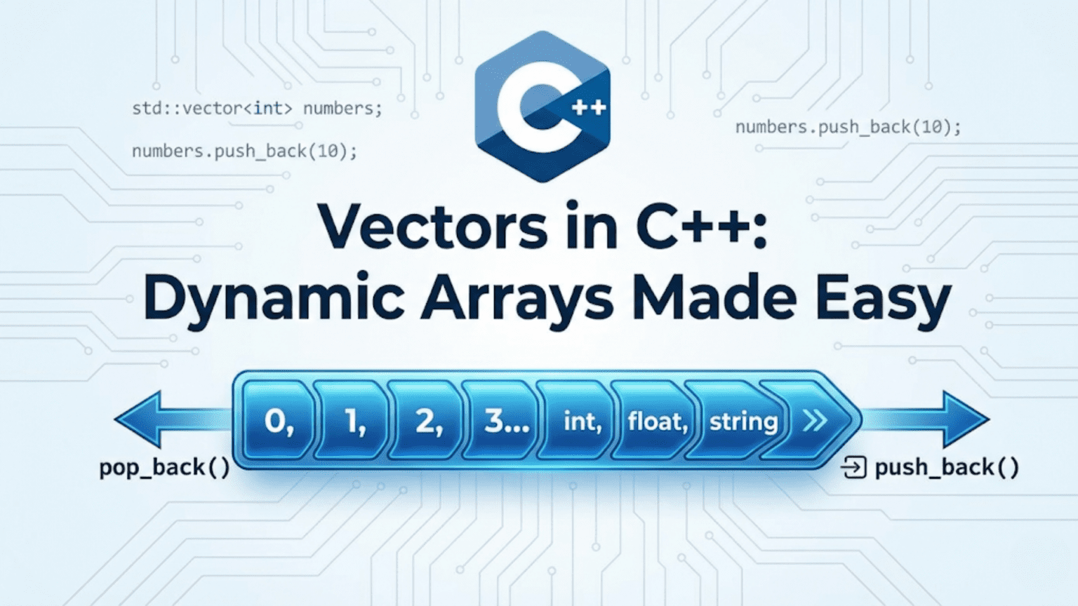 Vectors in C++: Dynamic Arrays Made Easy