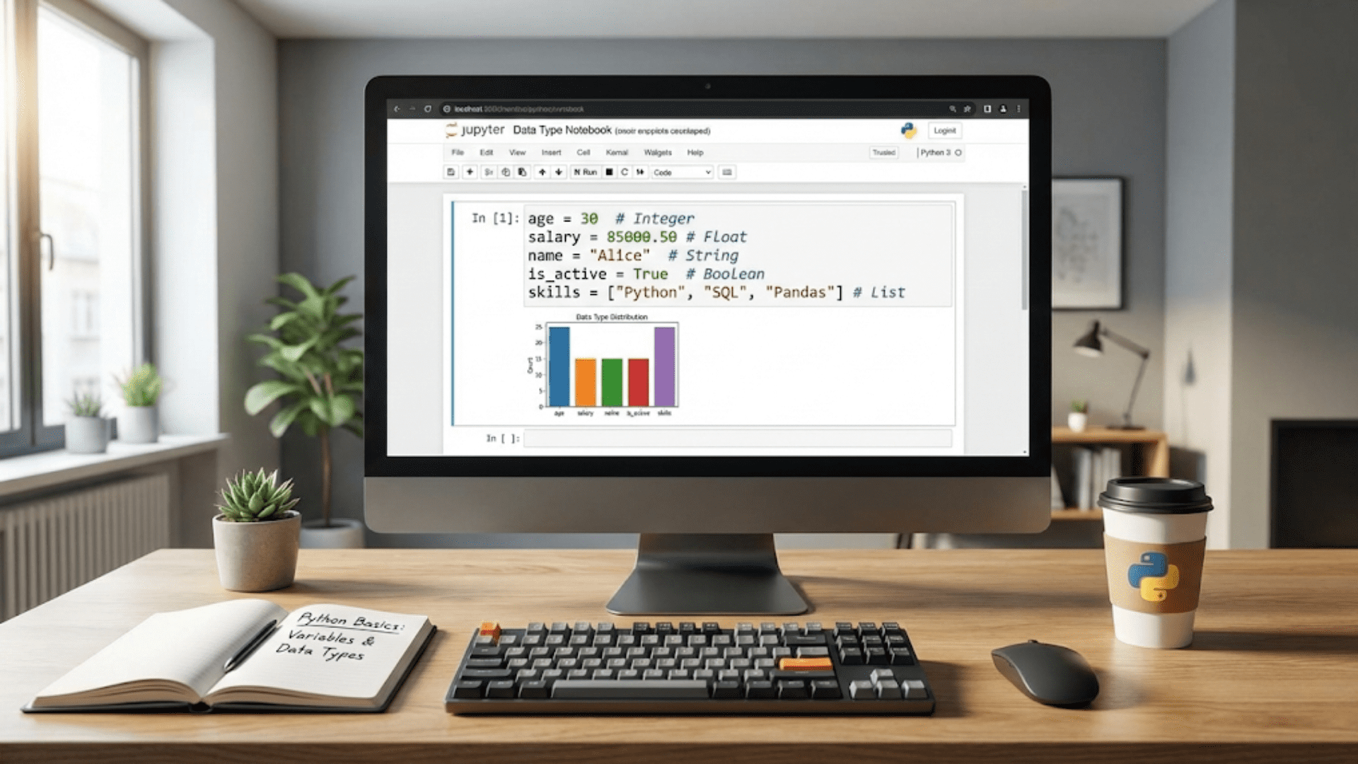Python Basics for Data Science: Variables and Data Types
