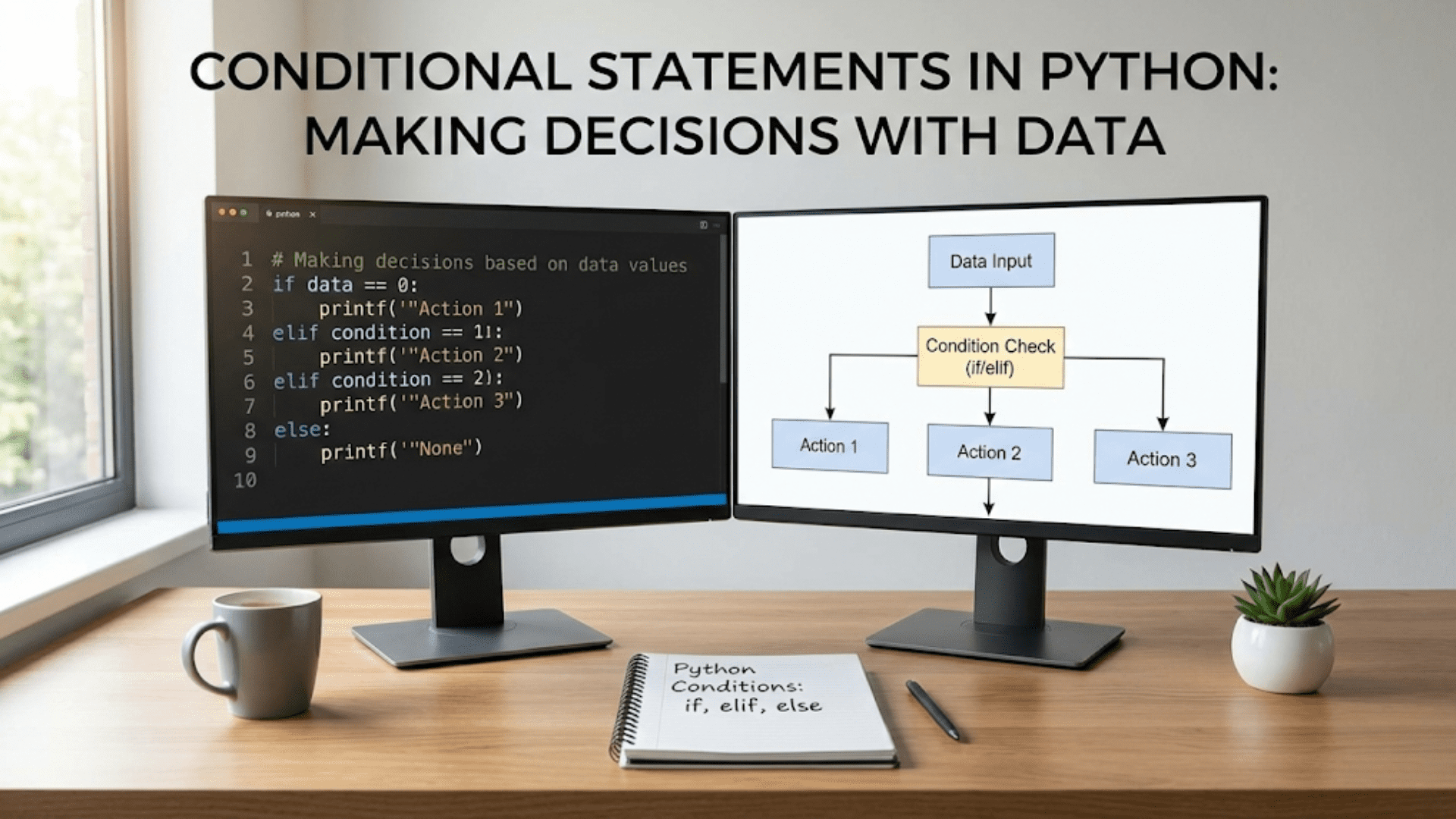 Conditional Statements in Python: Making Decisions with Data