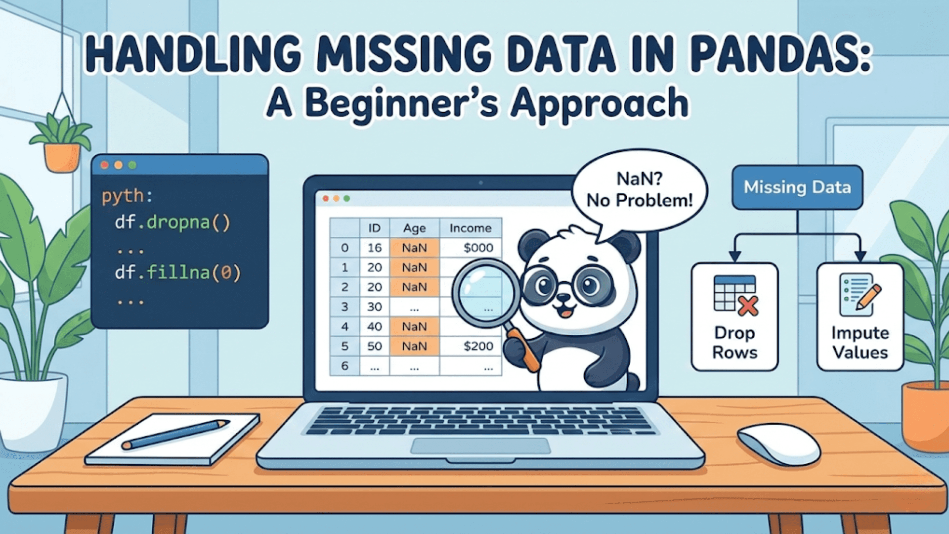 Handling Missing Data in Pandas: A Beginner's Approach