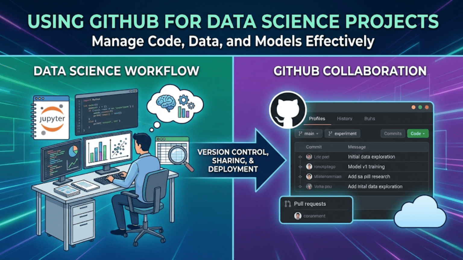 Using GitHub for Data Science Projects