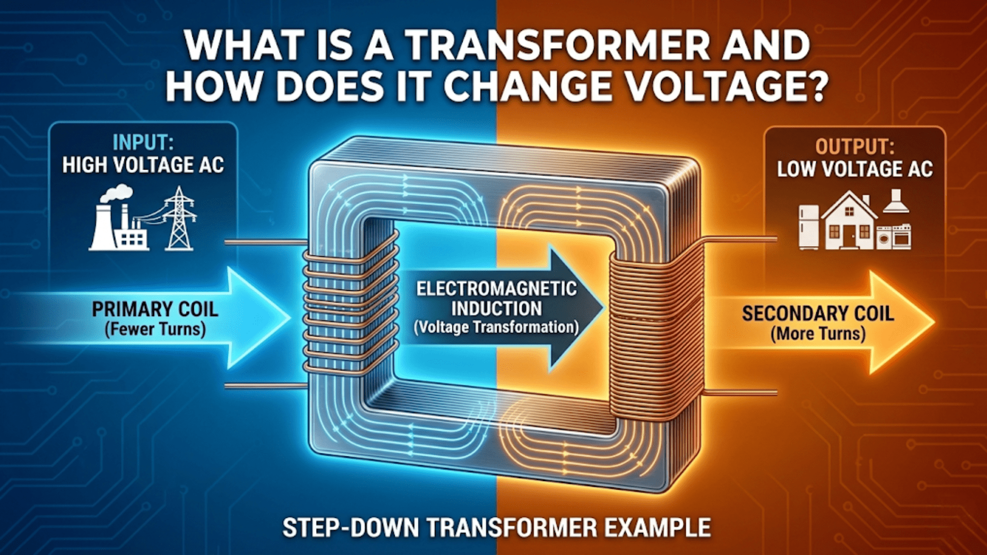 What is a Transformer and How Does it Change Voltage?