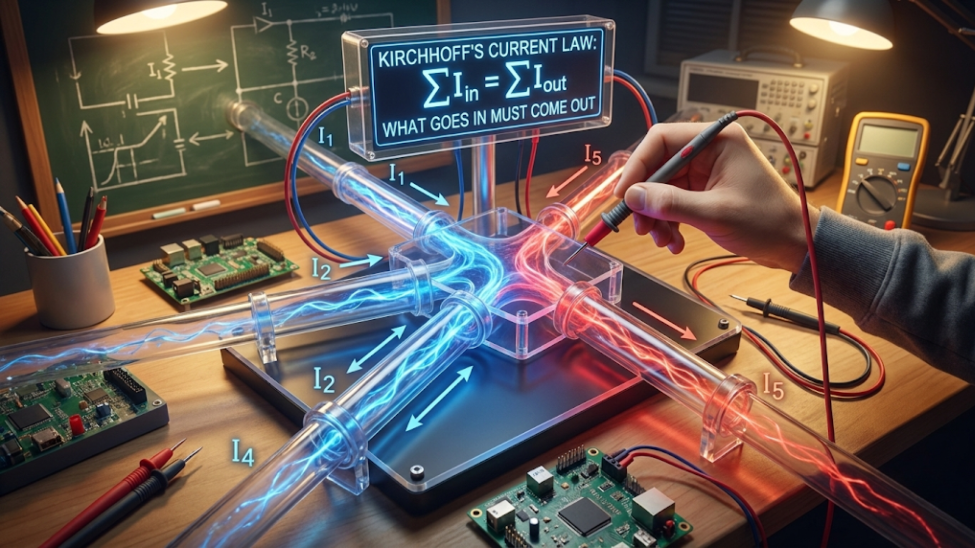 Understanding Kirchhoff's Current Law: What Goes In Must Come Out