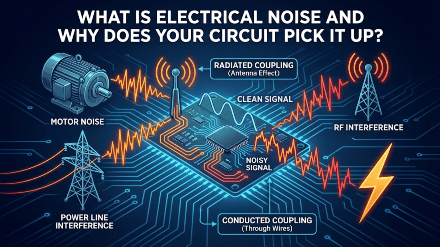 What is Electrical Noise and Why Does Your Circuit Pick It Up?