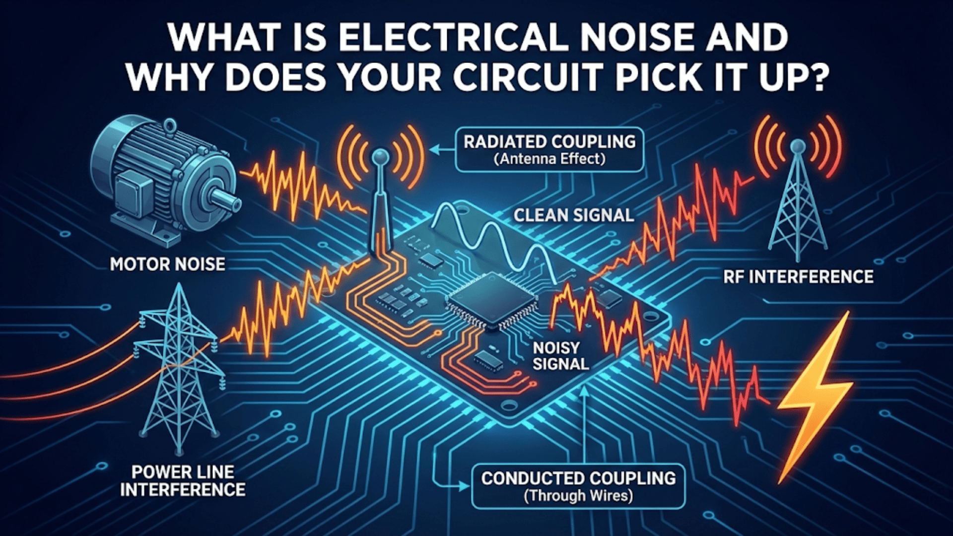 What is Electrical Noise and Why Does Your Circuit Pick It Up?