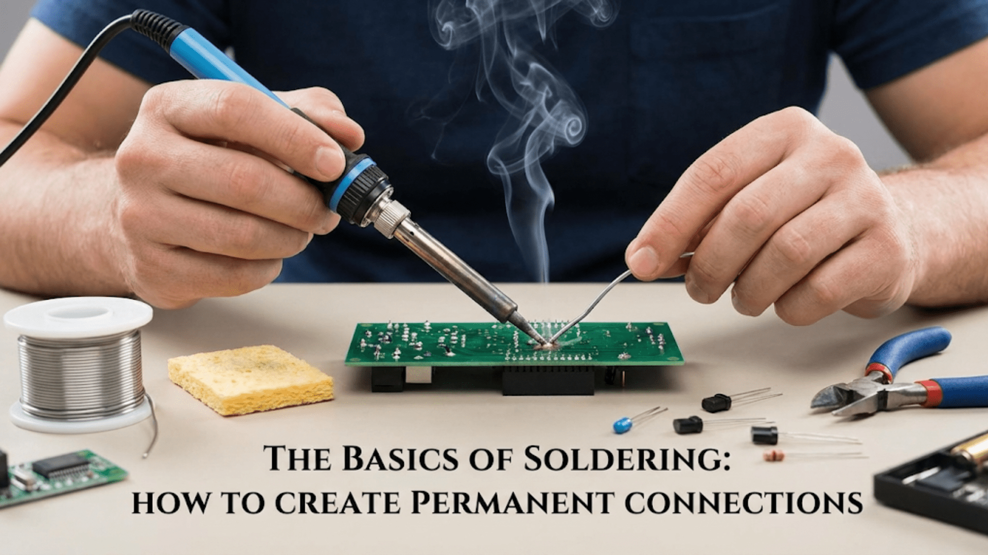 The Basics of Soldering: How to Create Permanent Connections