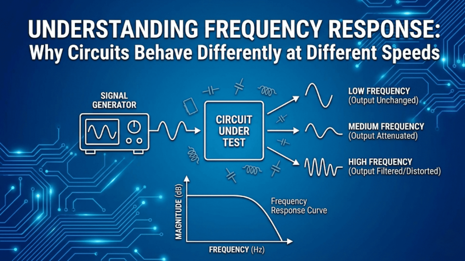 Understanding Frequency Response: Why Circuits Behave Differently at Different Speeds