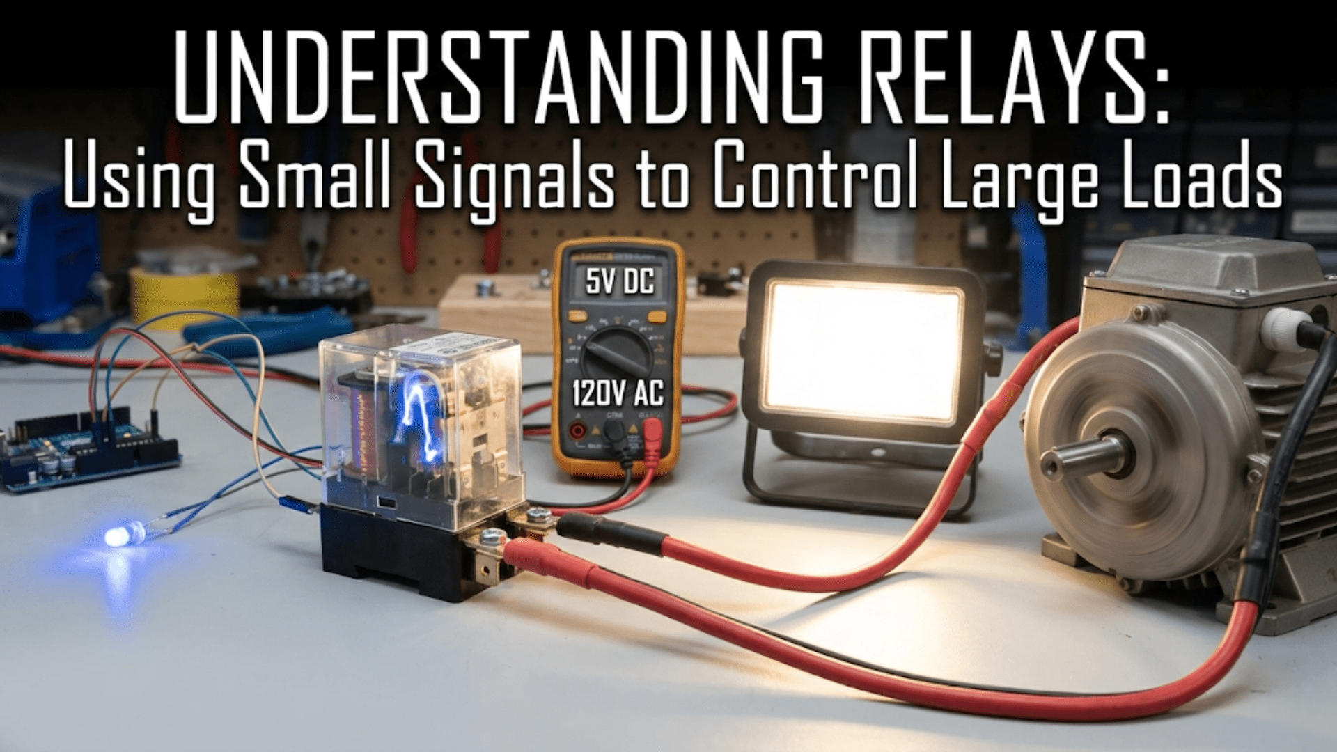 Understanding Relays: Using Small Signals to Control Large Loads