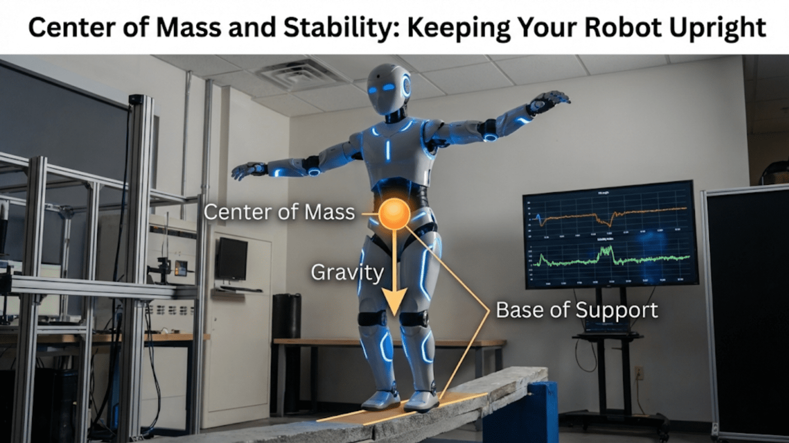 Center of Mass and Stability: Keeping Your Robot Upright