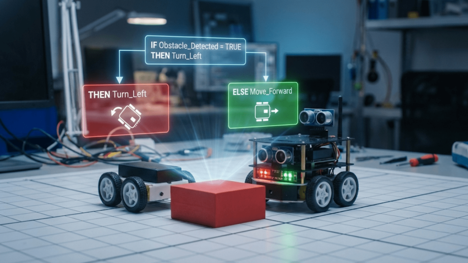 Making Decisions: If-Then Logic in Robot Behavior