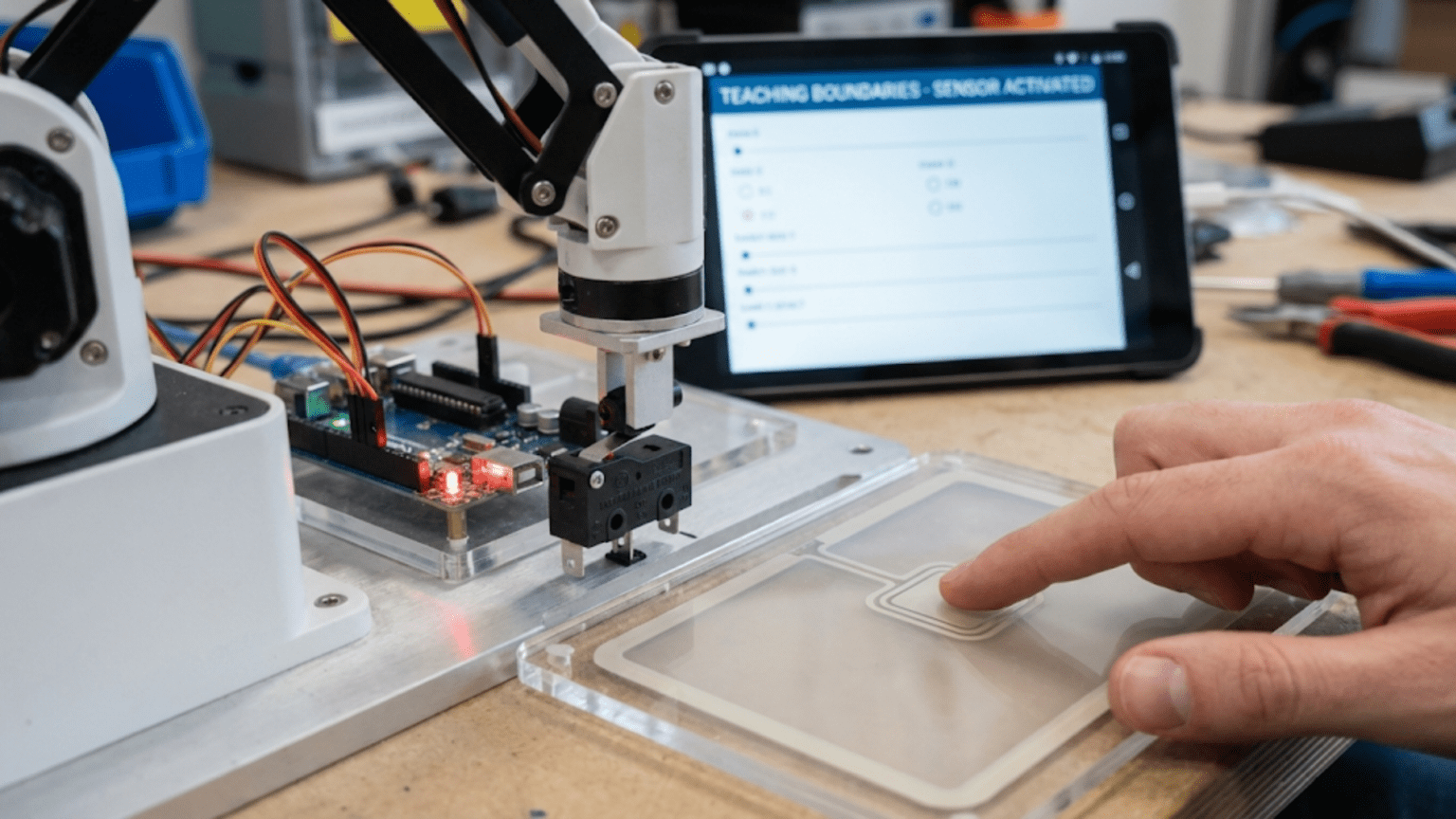 Touch Sensors and Limit Switches: Teaching Robots About Boundaries
