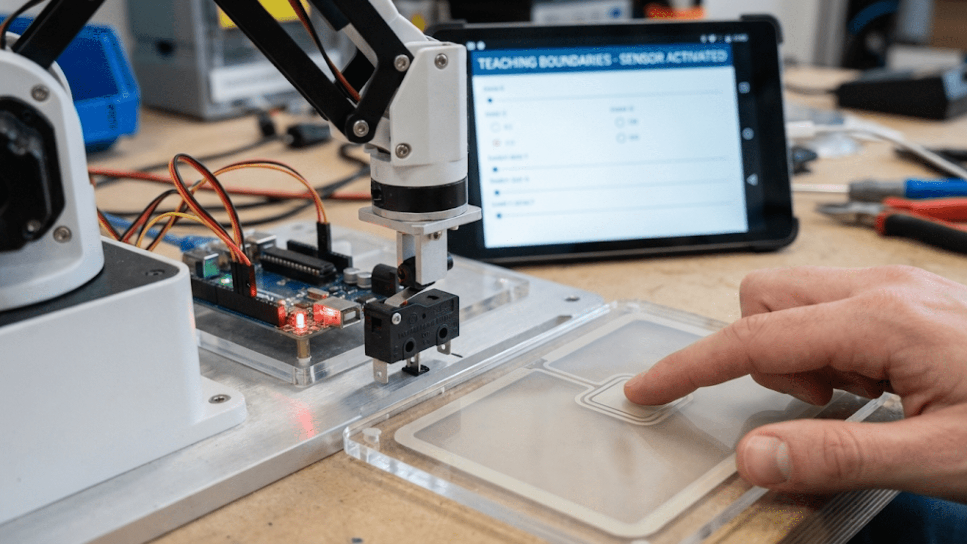 Touch Sensors and Limit Switches: Teaching Robots About Boundaries