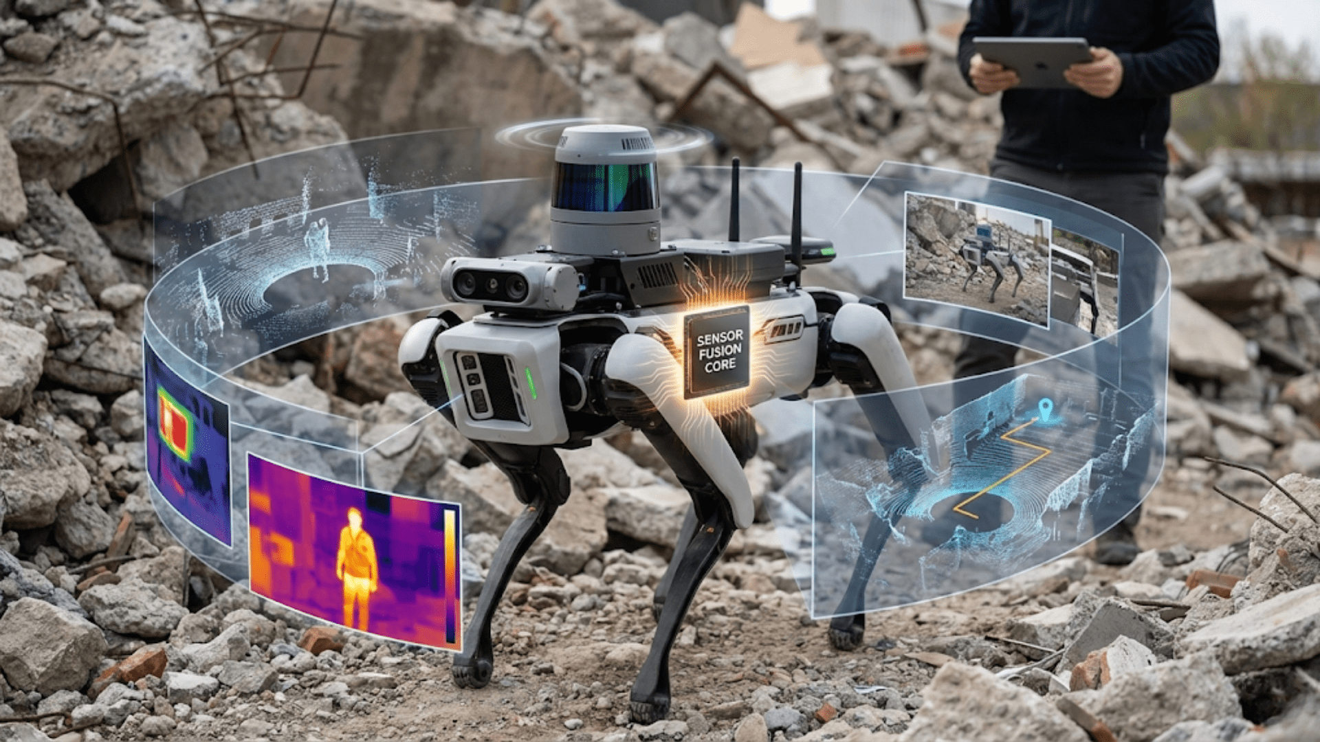 Why Do Robots Need Multiple Sensors? The Principle of Sensor Fusion