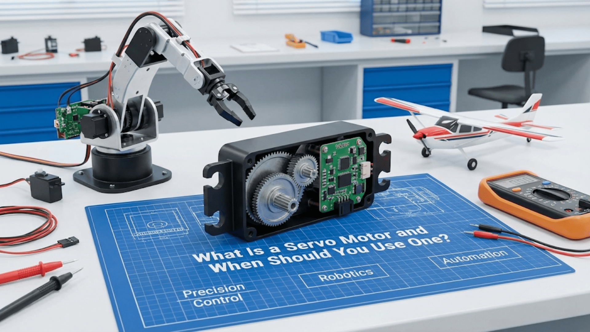 What Is a Servo Motor and When Should You Use One?