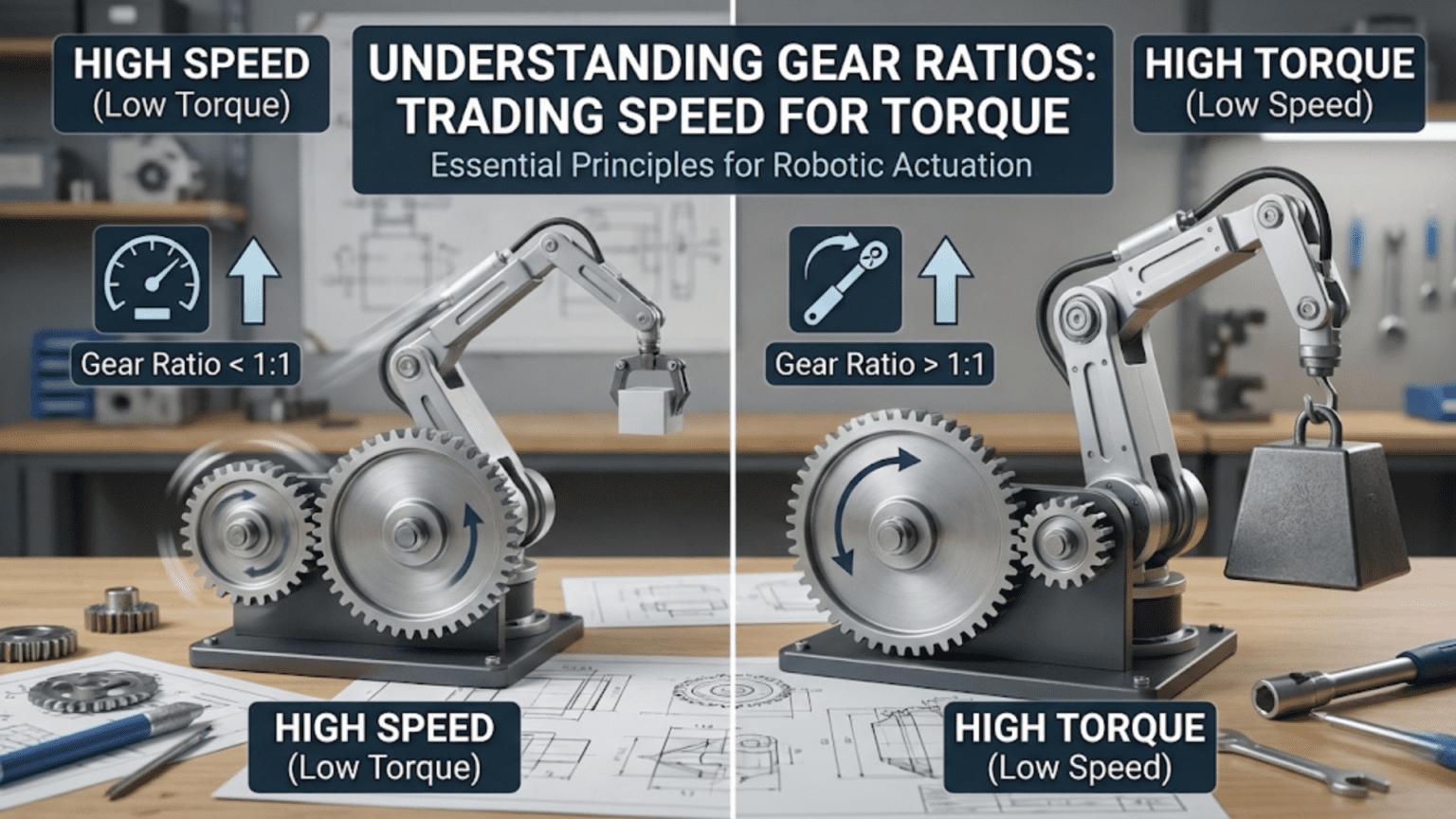 Understanding Gear Ratios: Trading Speed for Torque