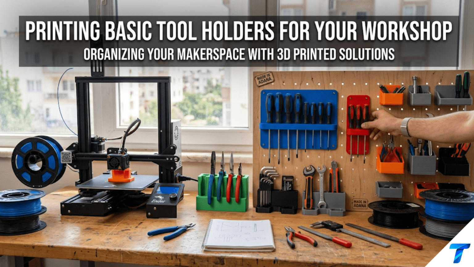Printing Basic Tool Holders for Your Workshop