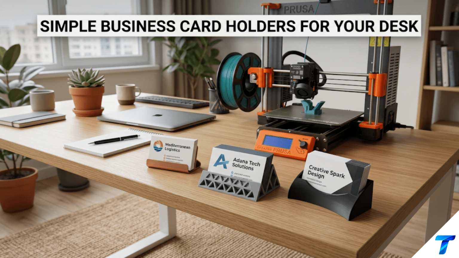 Simple Business Card Holders for Your Desk