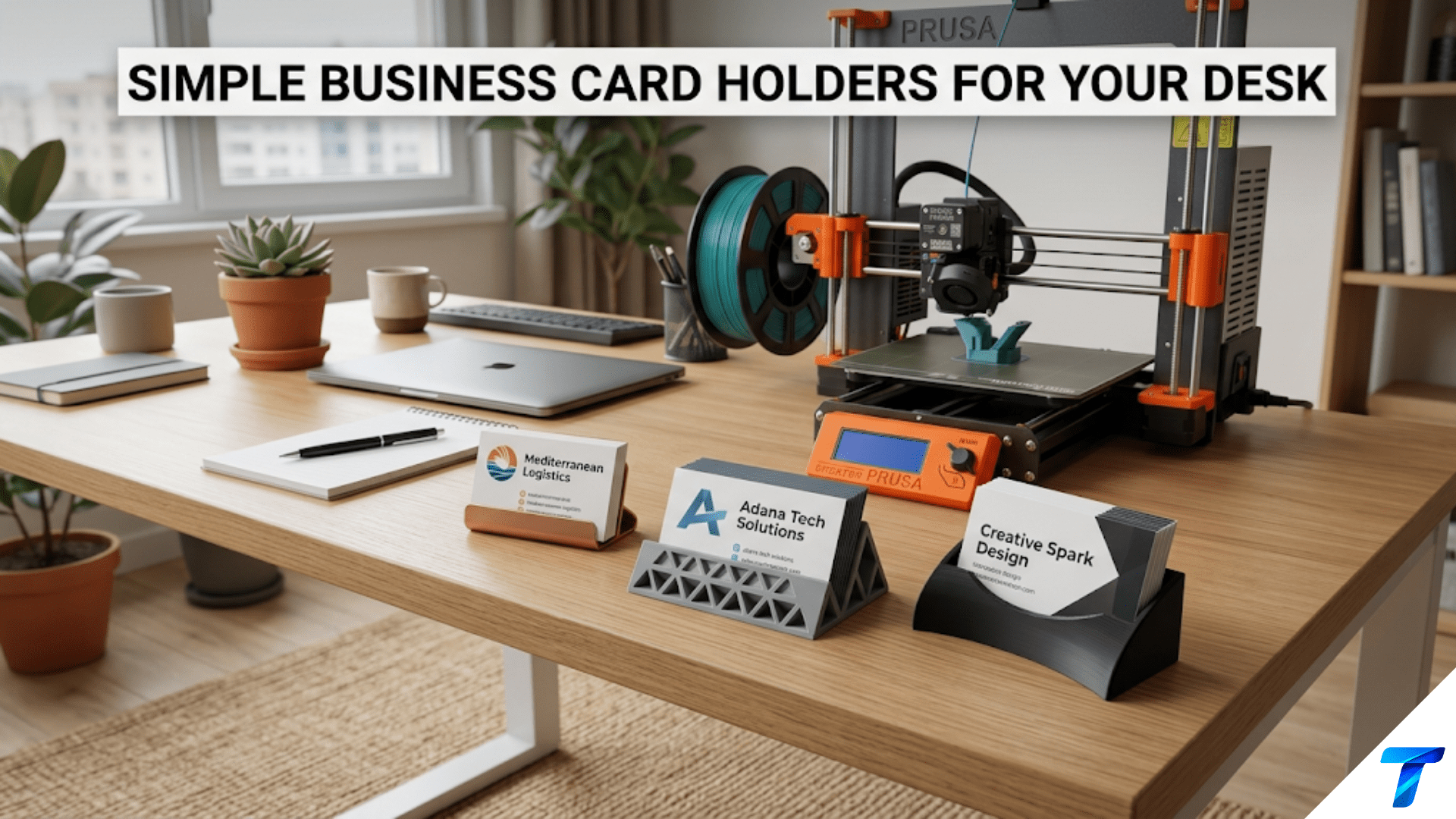 Simple Business Card Holders for Your Desk