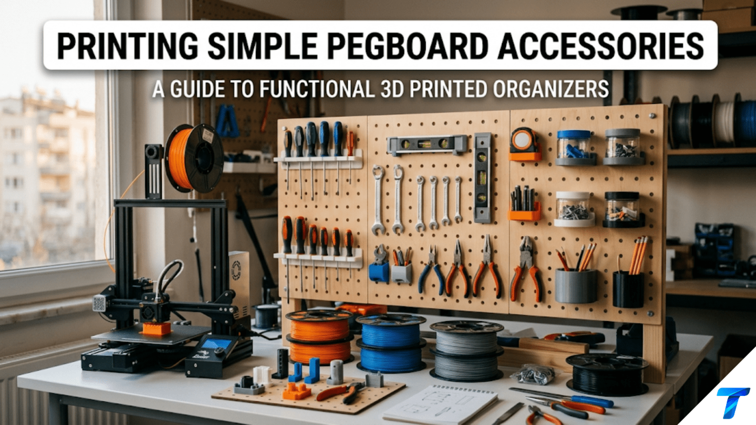Printing Simple Pegboard Accessories