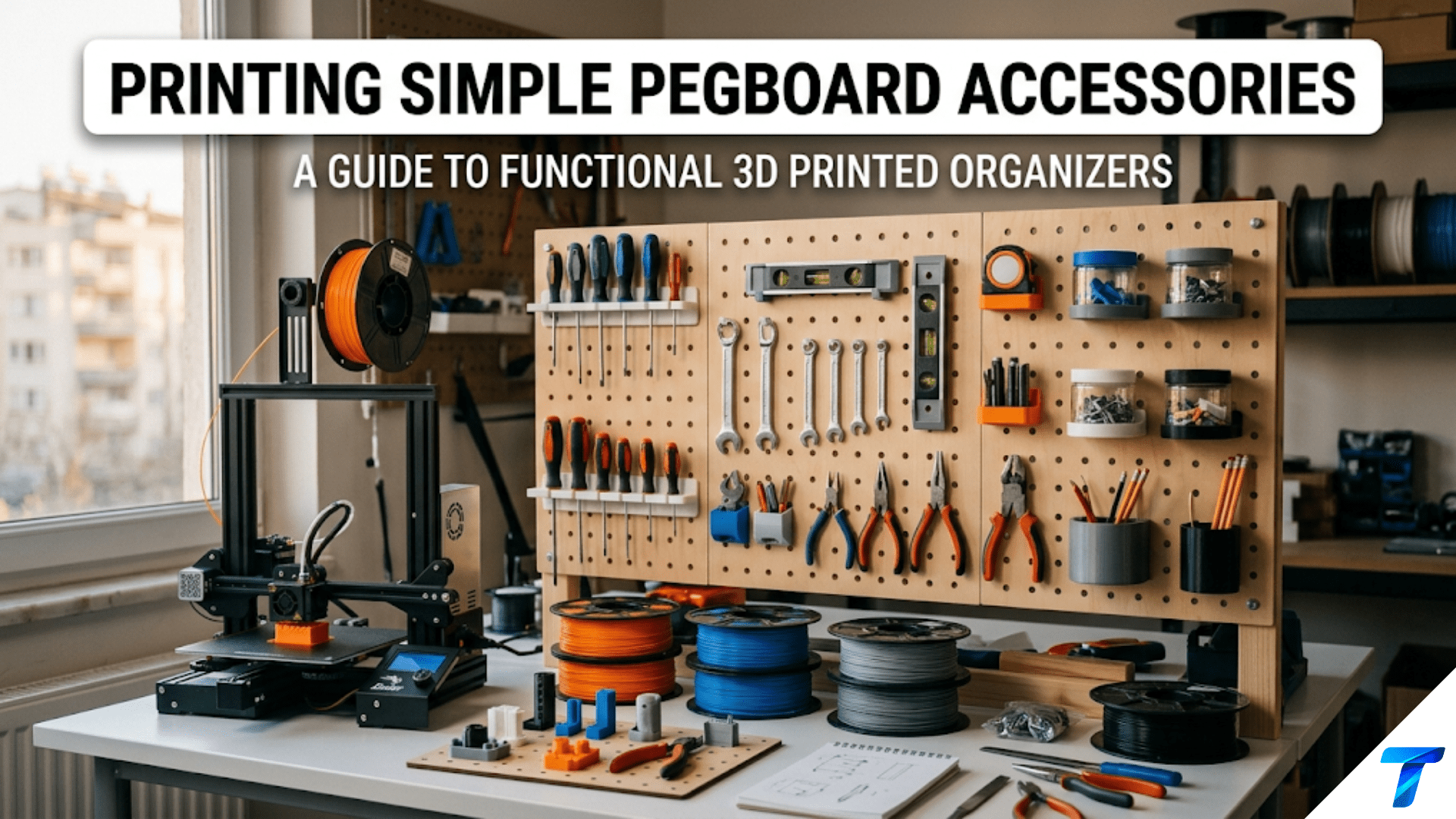 Printing Simple Pegboard Accessories