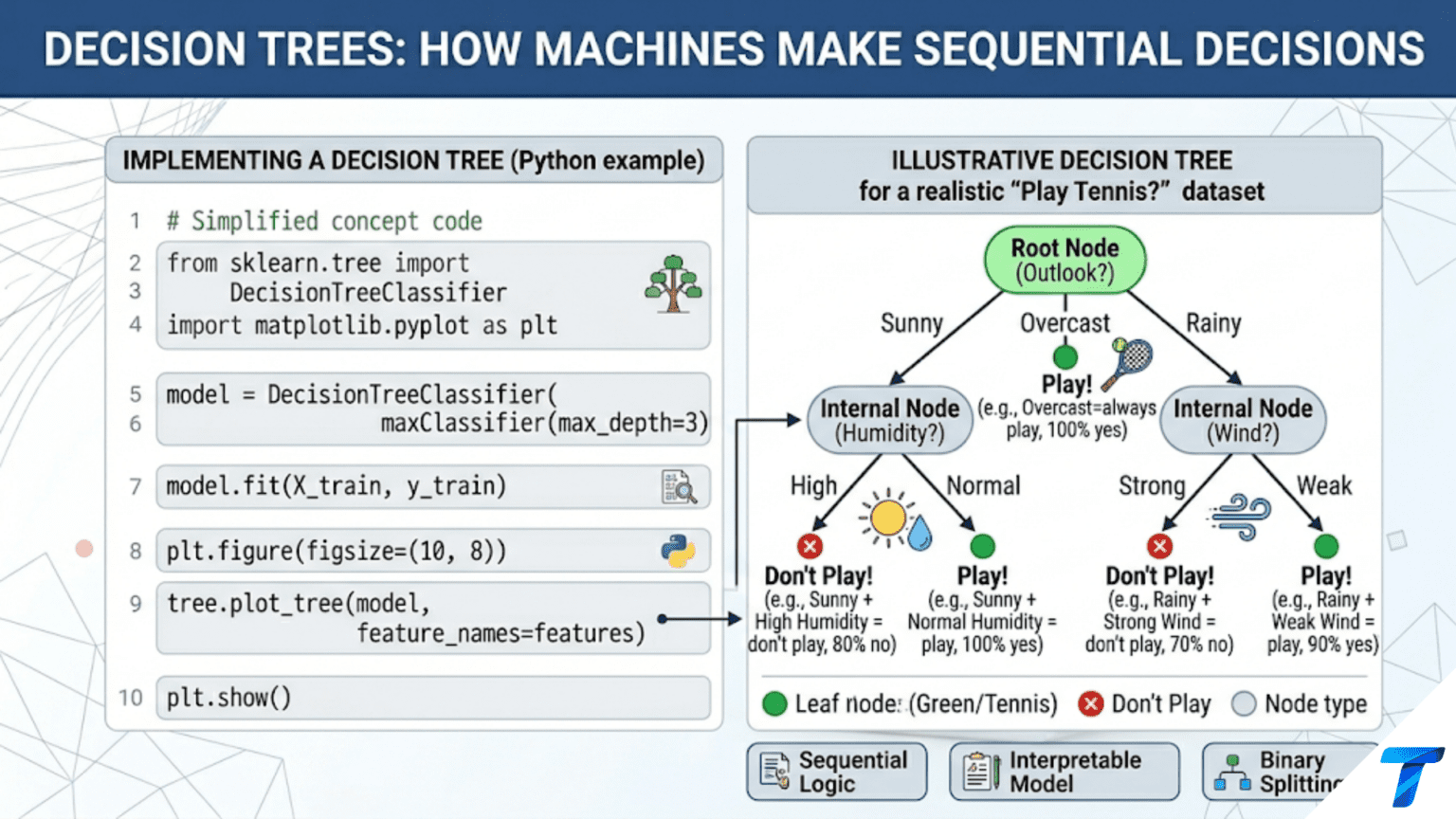 Decision Trees: How Machines Make Sequential Decisions