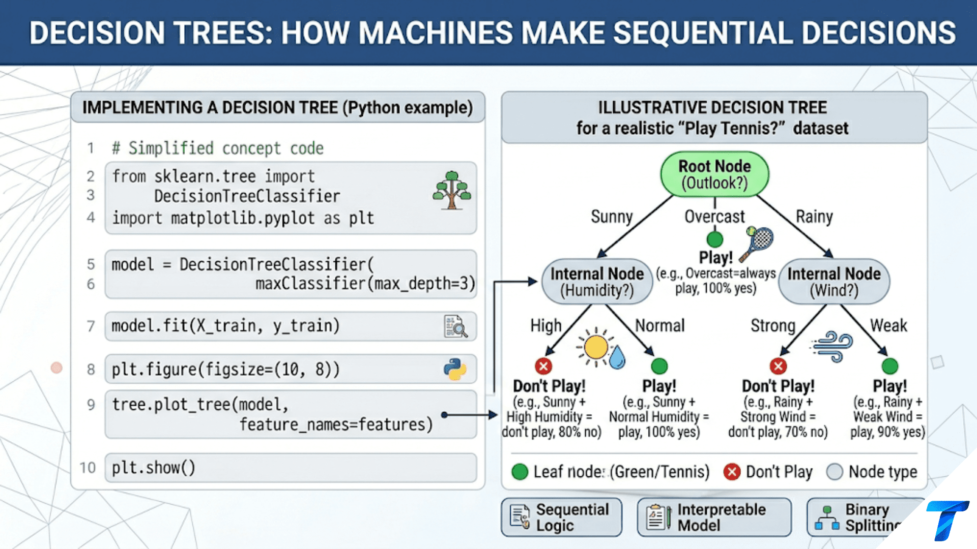 Decision Trees: How Machines Make Sequential Decisions