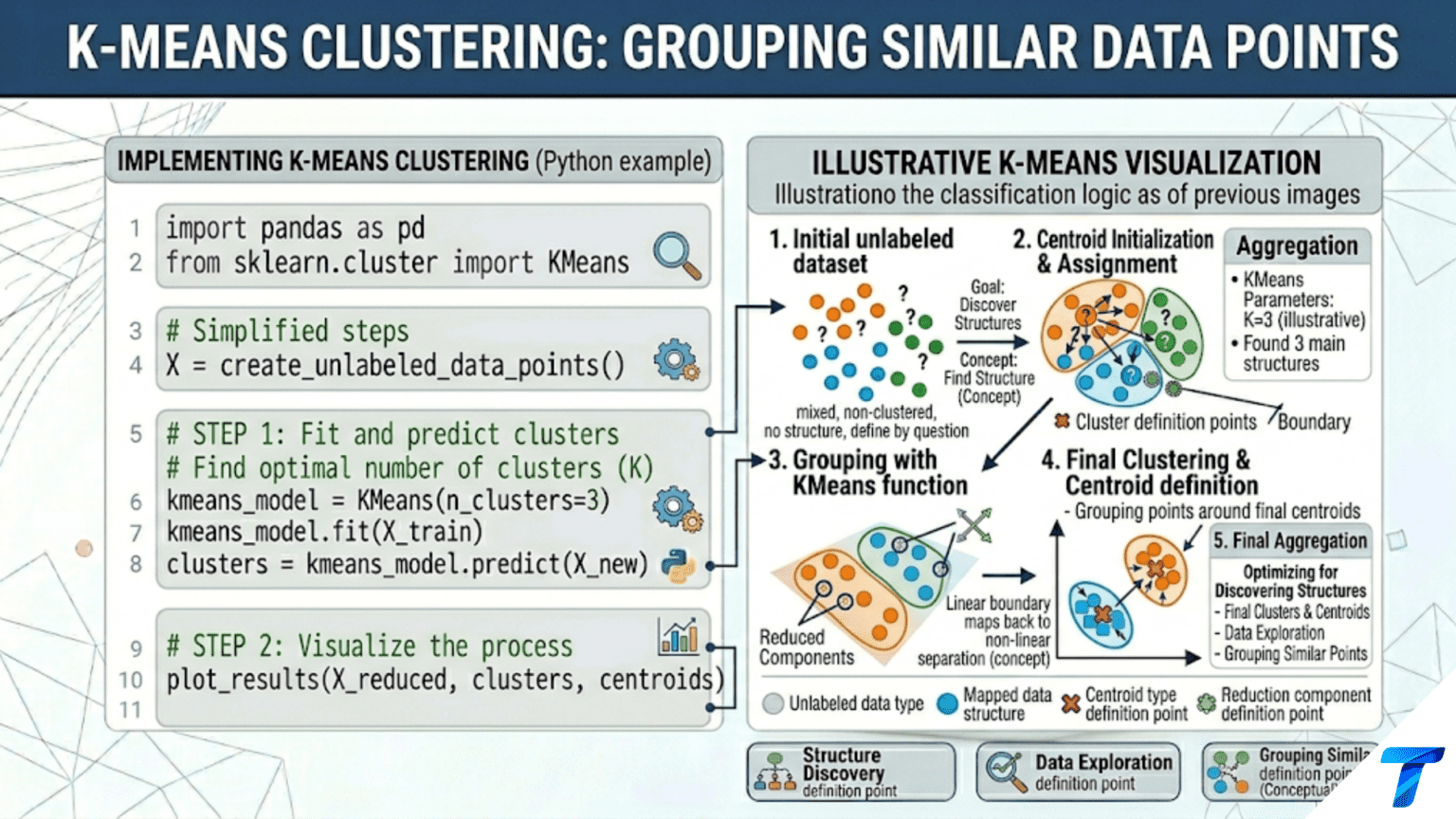 K-Means Clustering: Grouping Similar Data Points