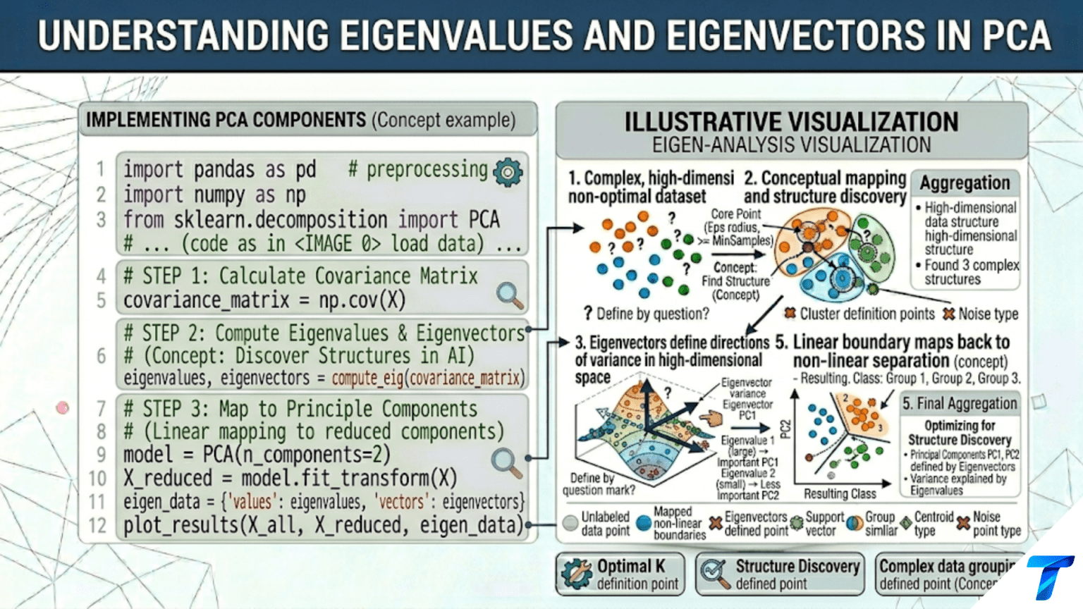 Understanding Eigenvalues and Eigenvectors in PCA