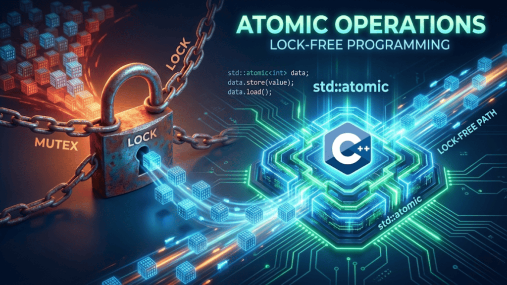 Atomic Operations in C++: Lock-Free Programming with std::atomic