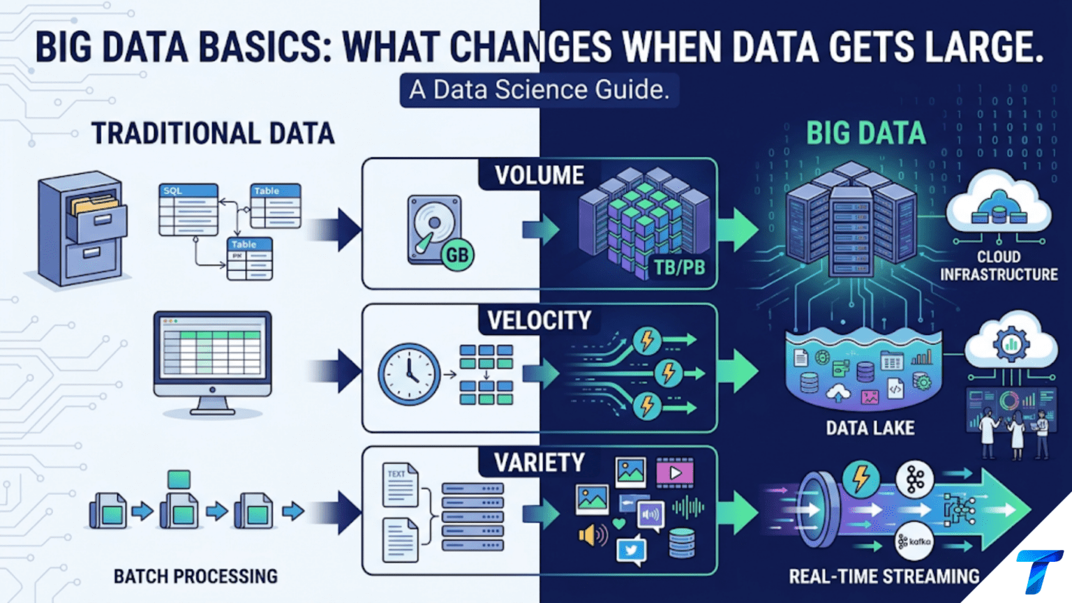 Big Data Basics: What Changes When Data Gets Large