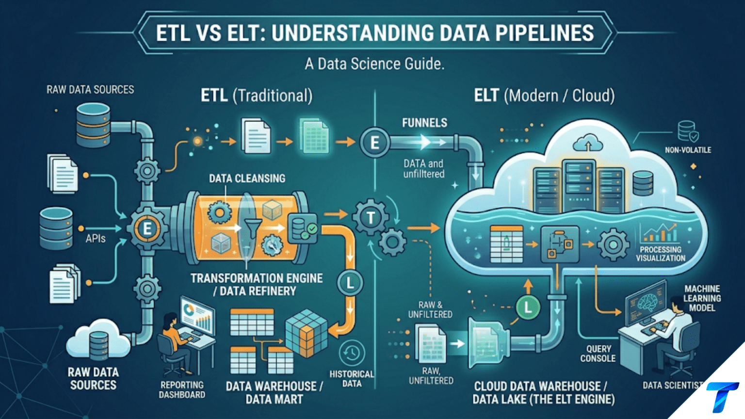 ETL vs ELT: Understanding Data Pipelines