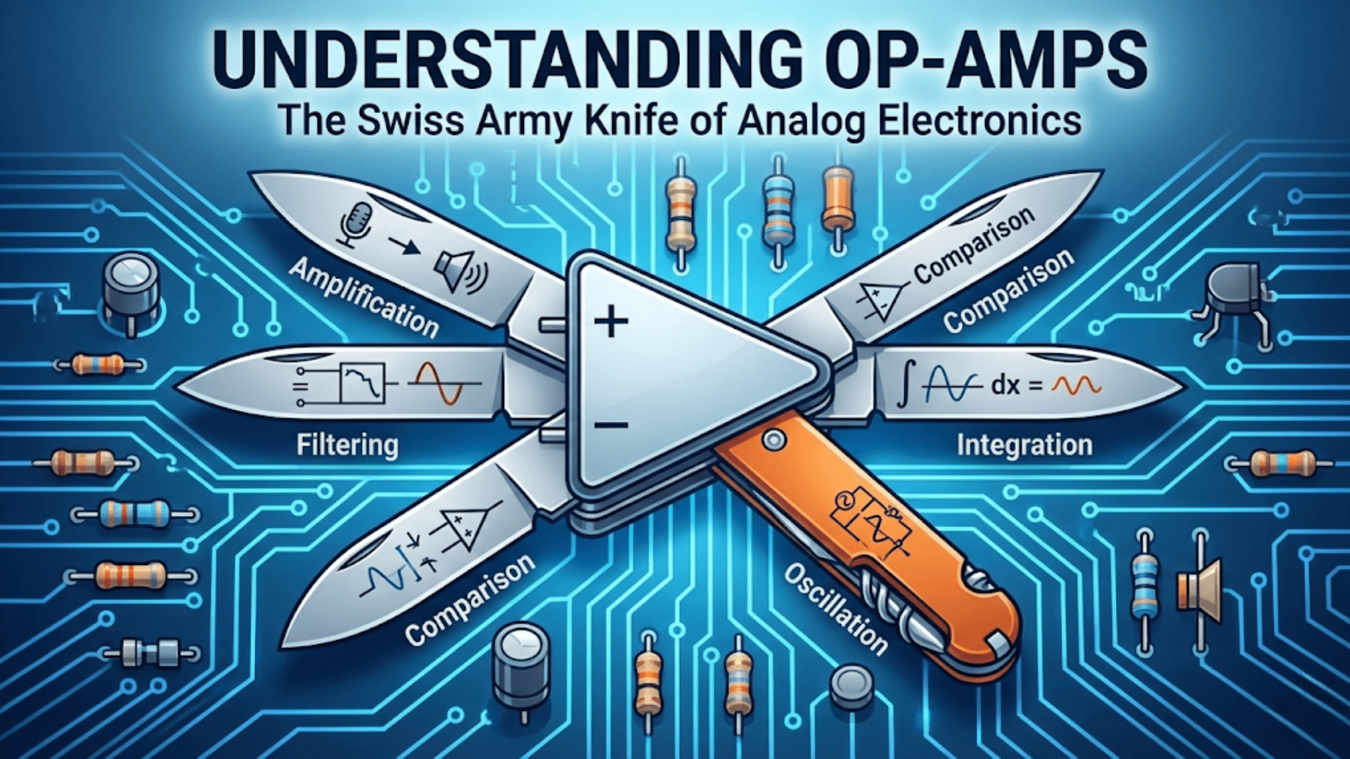 Understanding Op-Amps: The Swiss Army Knife of Analog Electronics