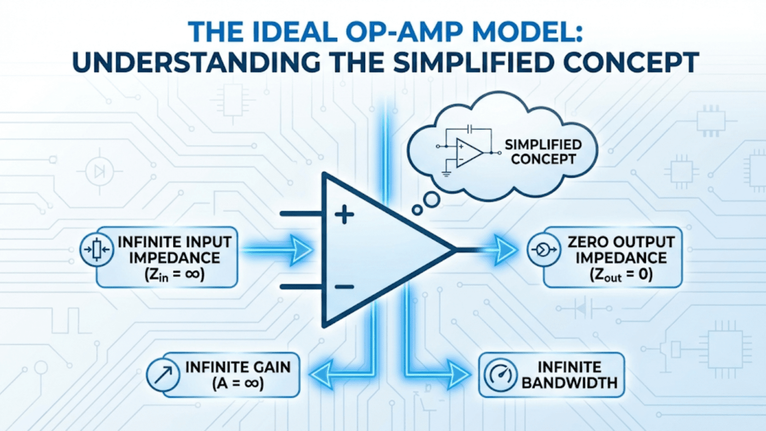The Ideal Op-Amp Model: Understanding the Simplified Concept
