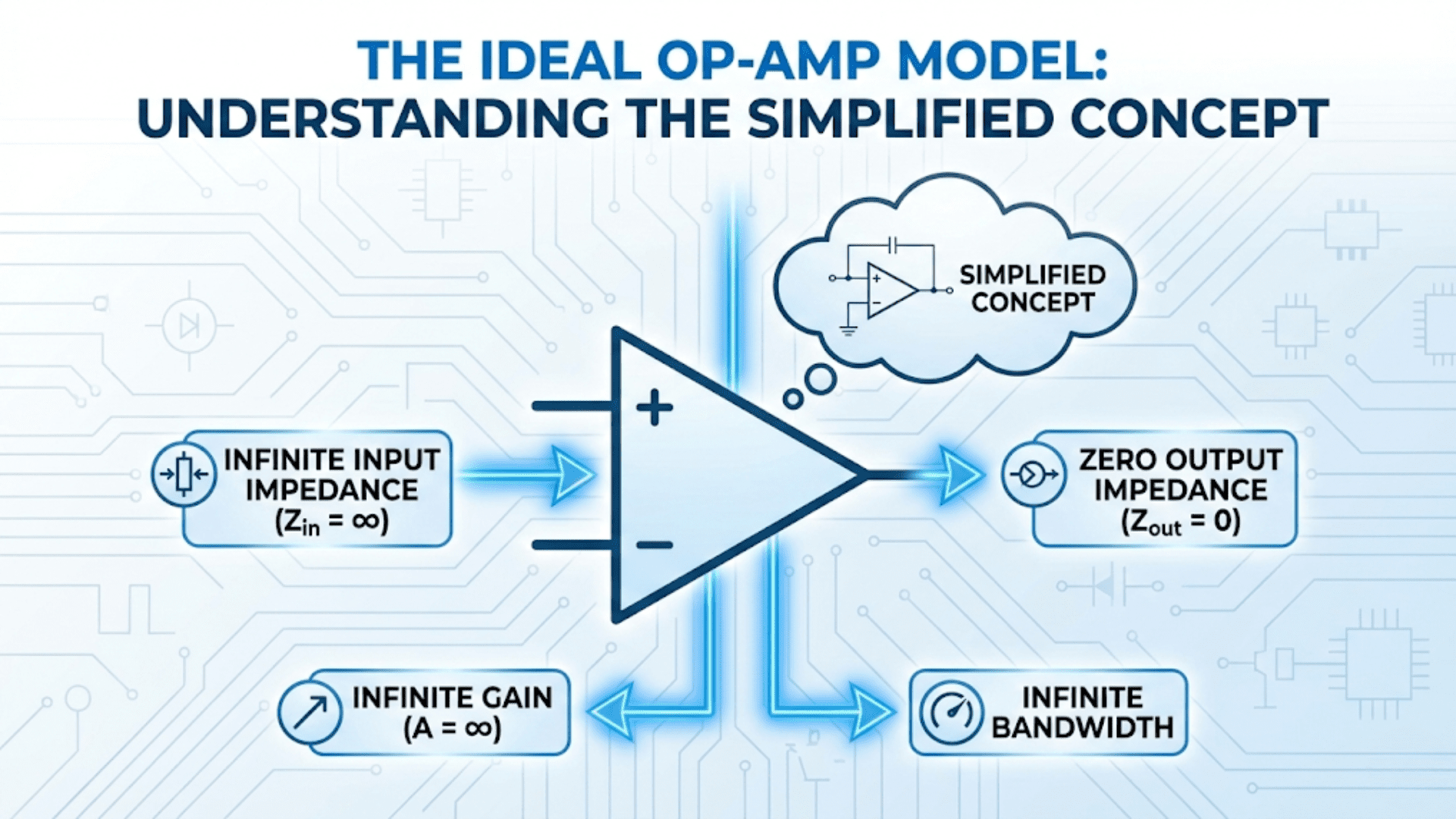 The Ideal Op-Amp Model: Understanding the Simplified Concept