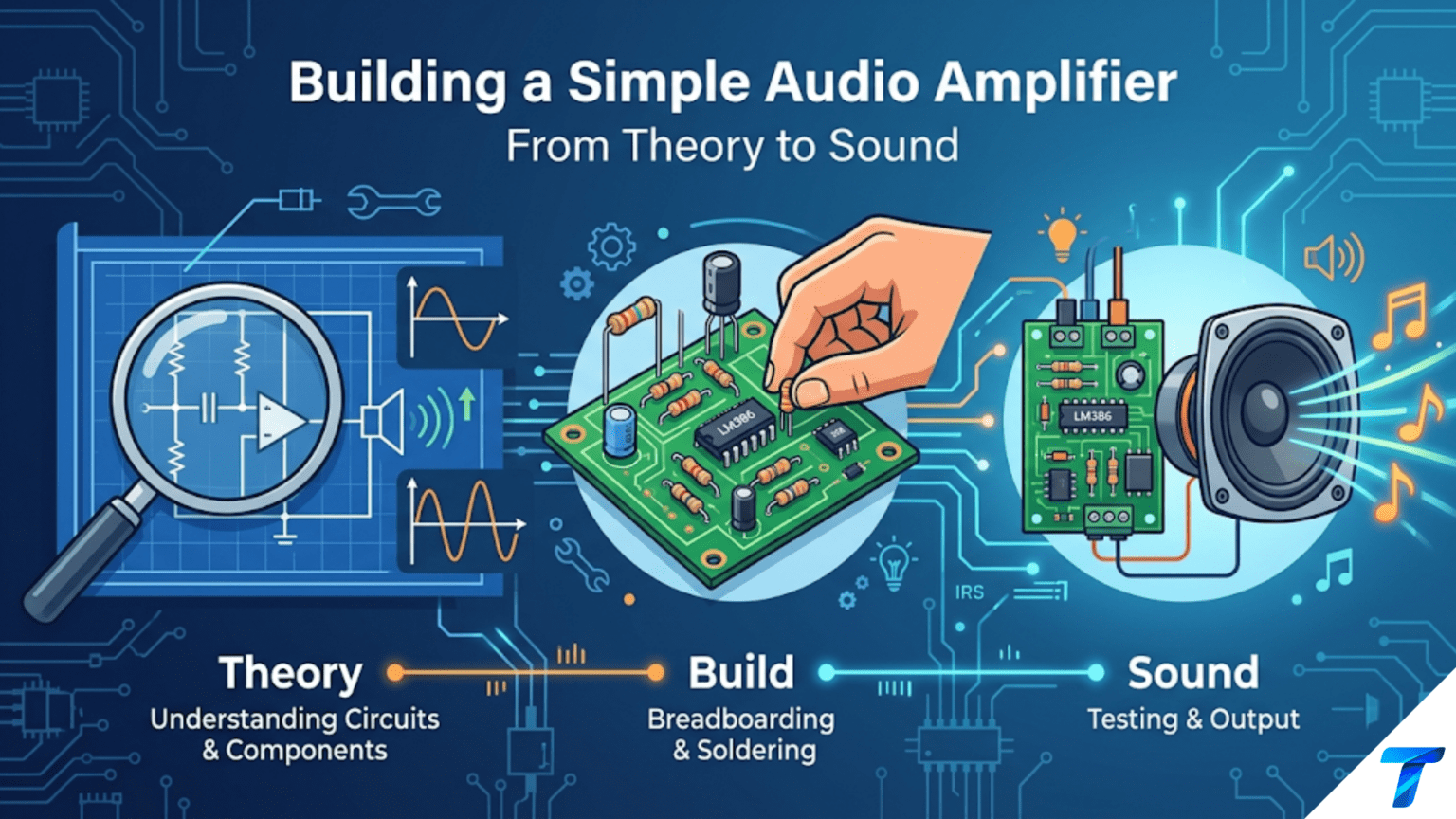 Building a Simple Audio Amplifier: From Theory to Sound