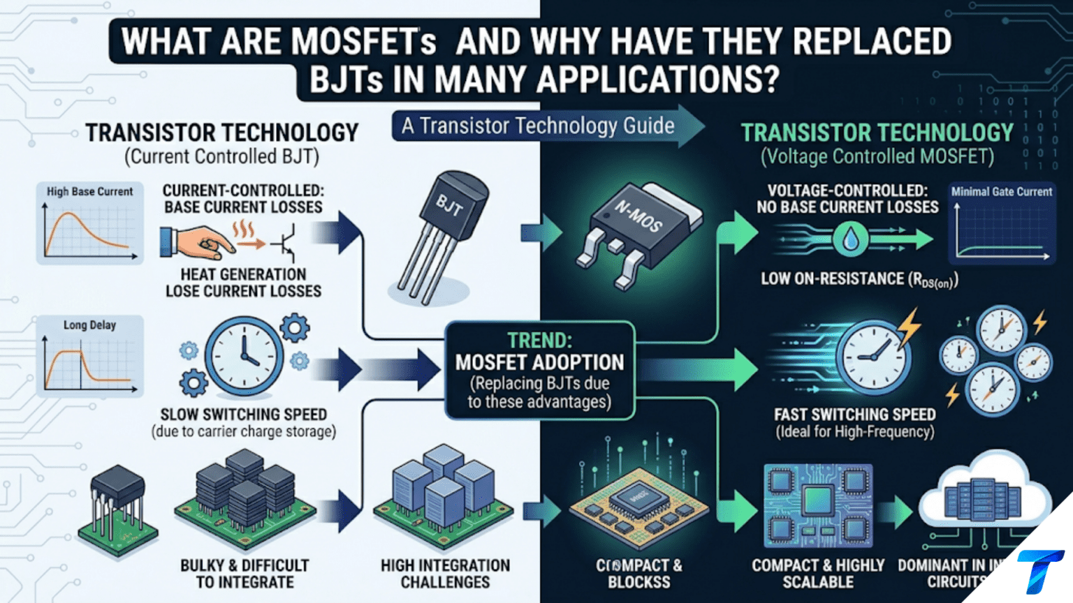 What Are MOSFETs and Why Have They Replaced BJTs in Many Applications?