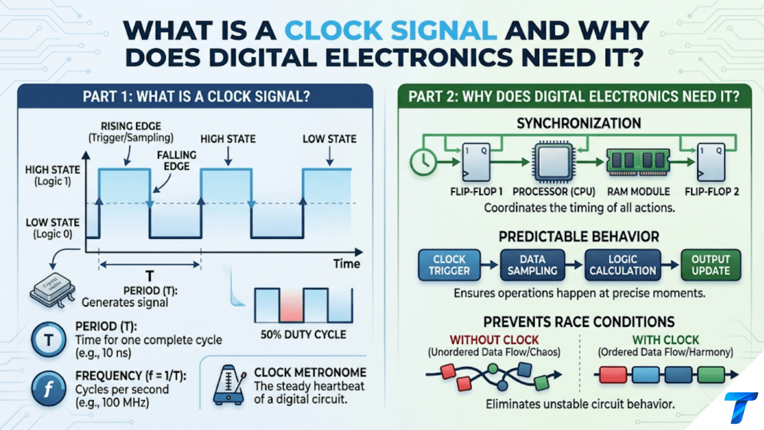 What is a Clock Signal and Why Does Digital Electronics Need It?