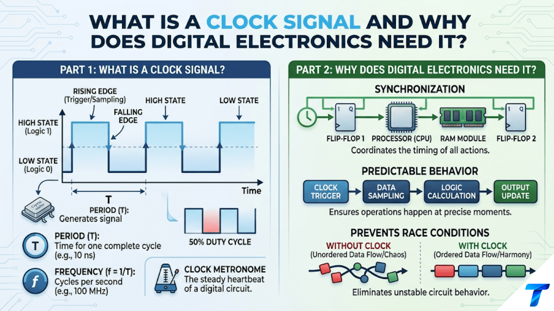 What is a Clock Signal and Why Does Digital Electronics Need It?