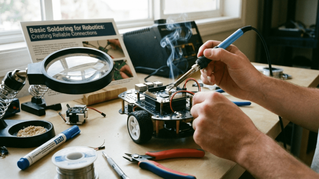 Basic Soldering for Robotics: Creating Reliable Connections