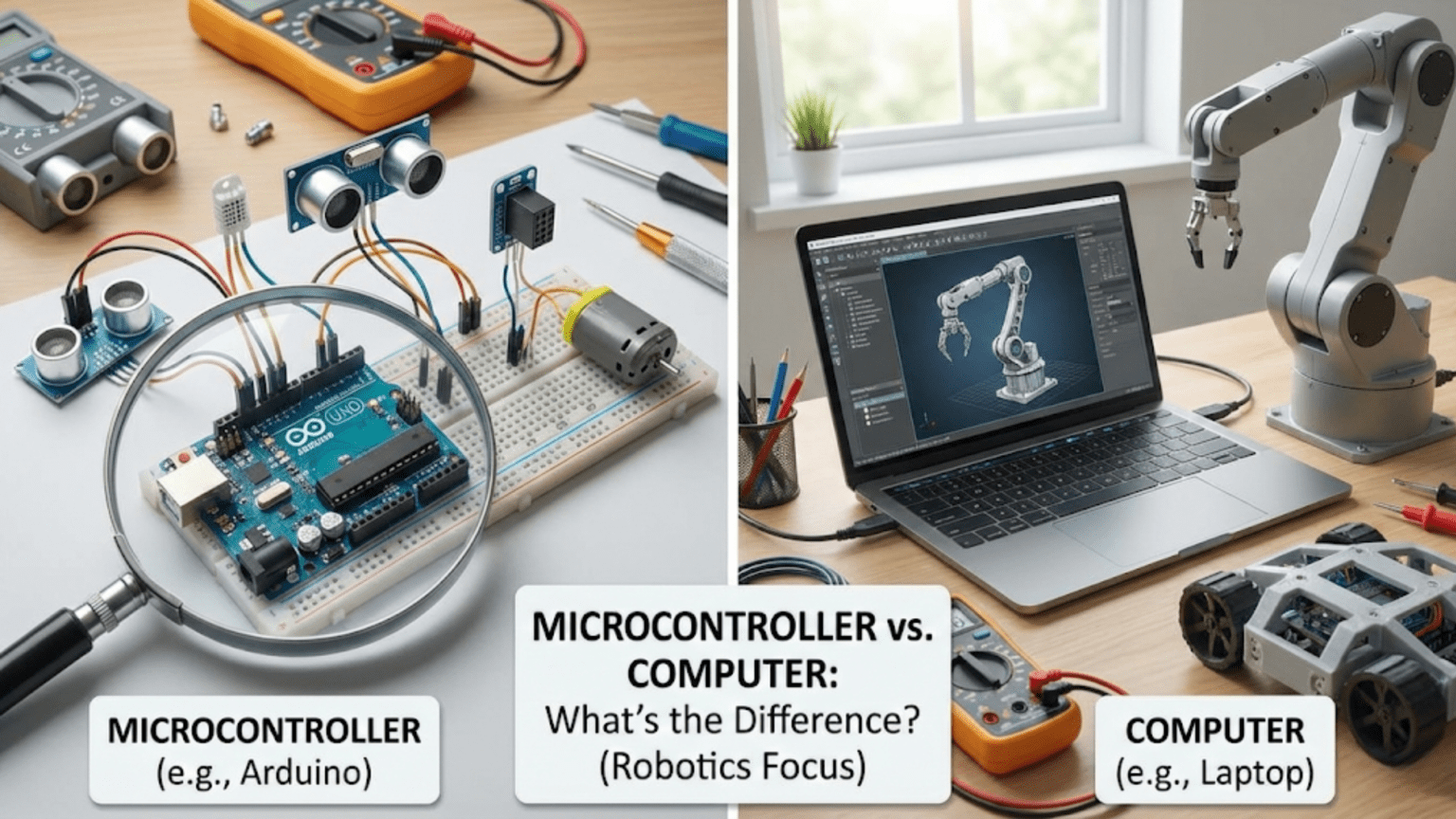 What Is a Microcontroller and How Is It Different from a Computer?